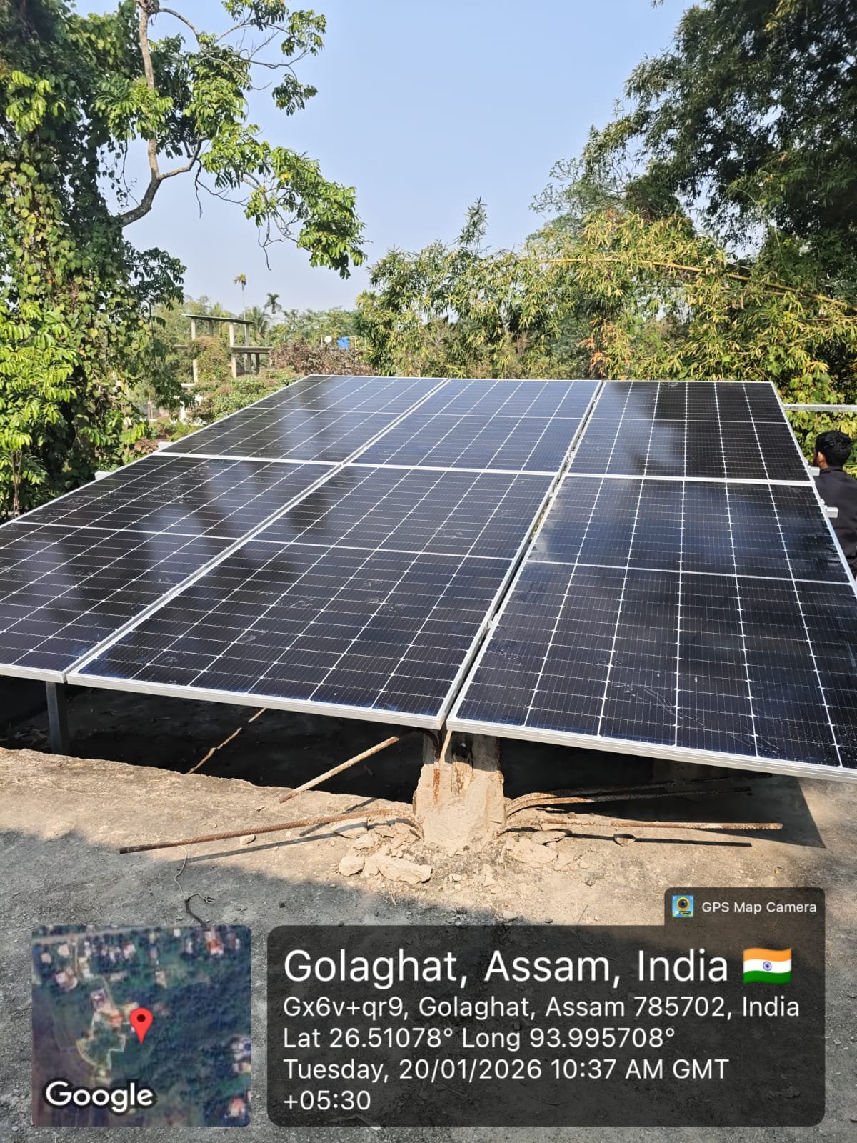 Factory Solar Installation